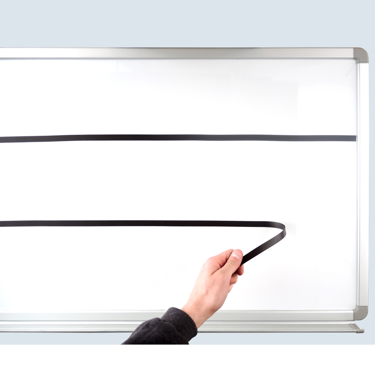 StoreSMART Magnetic Board Gridlines- 1/2 inch x 50-ft For Whiteboards - ML1/2-50