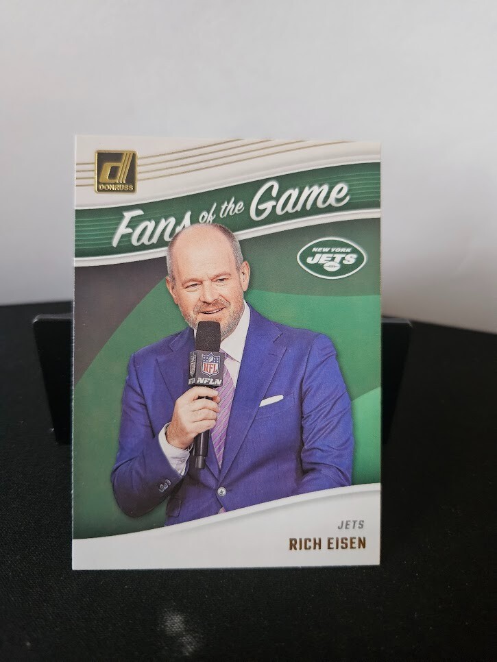 2023 Donruss Fans of the Game #6 Rich Eisen - New York Jets