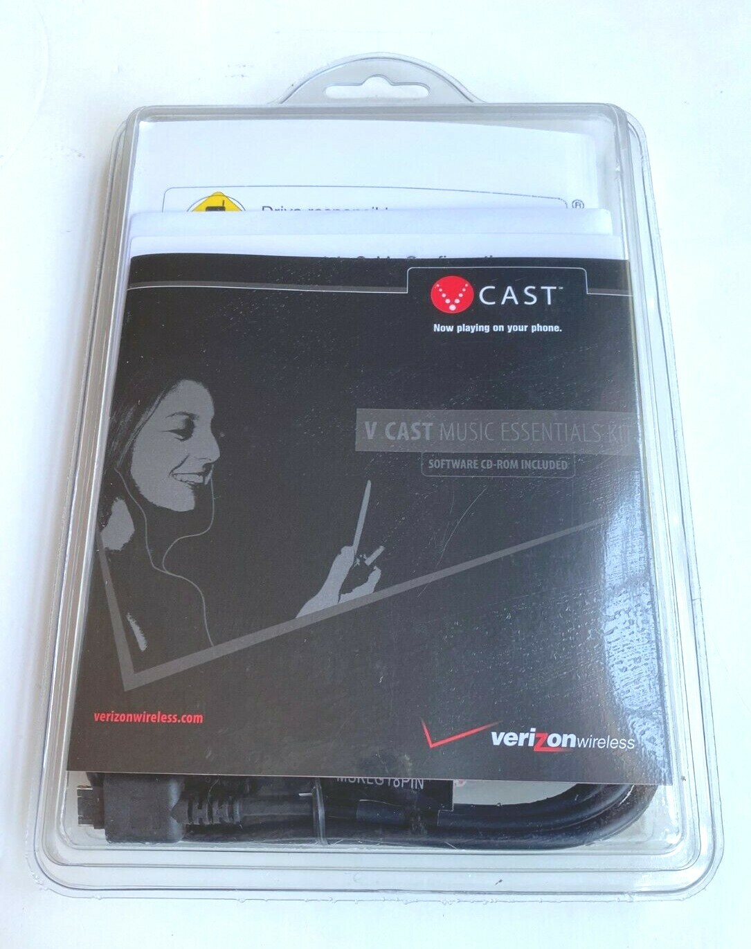 VERIZON Unopened VCAST Music Essentials Kit FACTORY SEALED Brand New ~ FREE SHIP