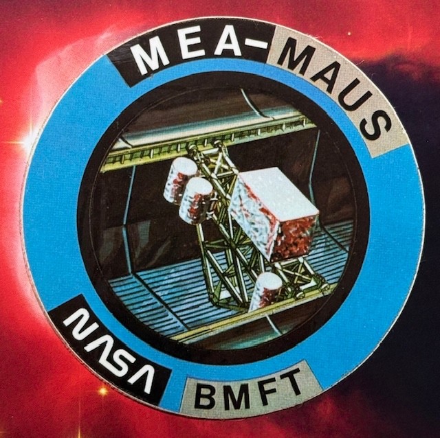 MEA-MAUS NASA BMFT OBSCURE DECAL STICKER