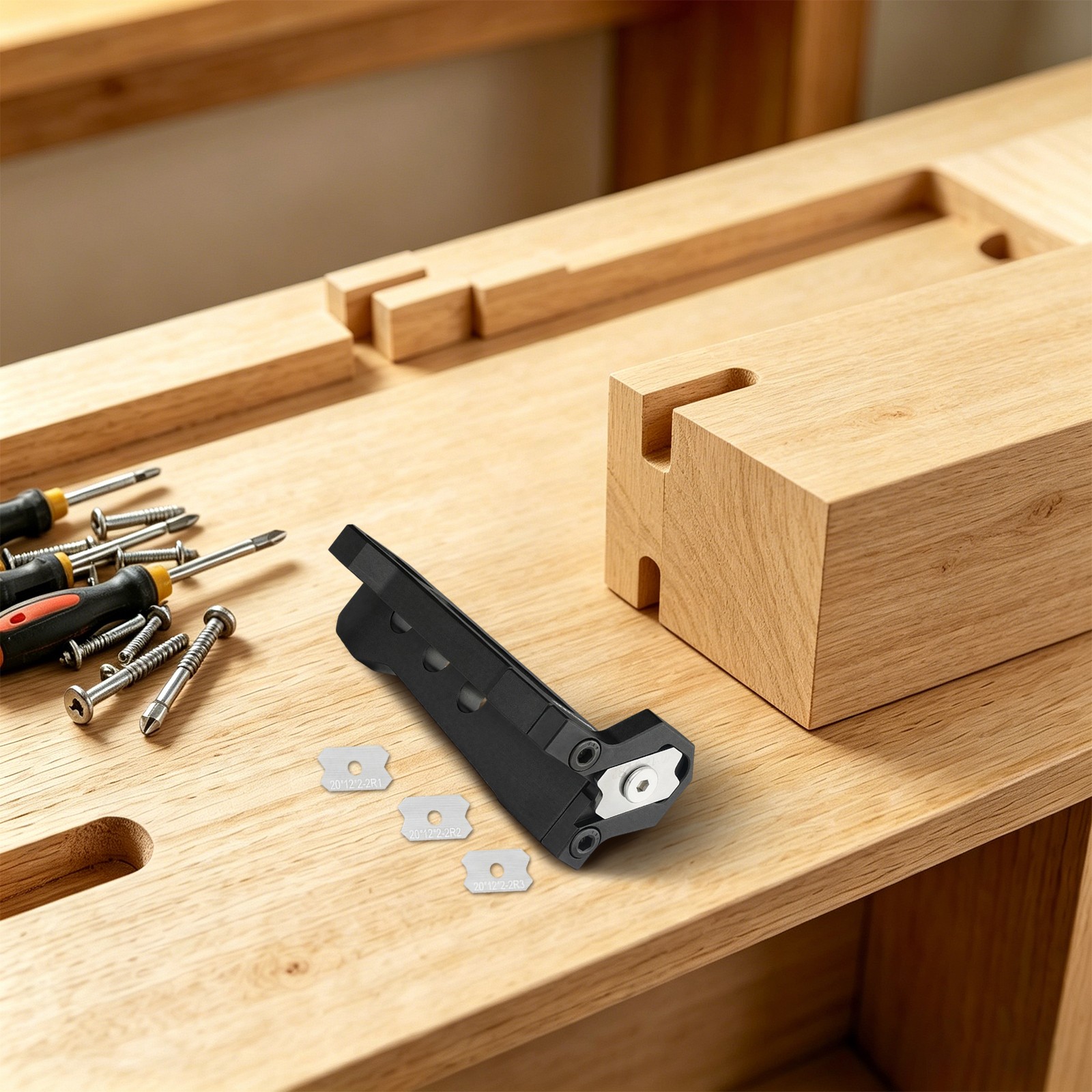 Woodworking Blade Angle Planer Edge Sealing Arc Trimming Manual Wood Rounding