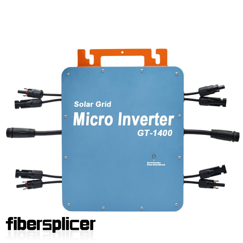 GT-1400 230V 1400W Solar Grid Micro Inverter MPPT WiFi Control IP66 APP Upgrade
