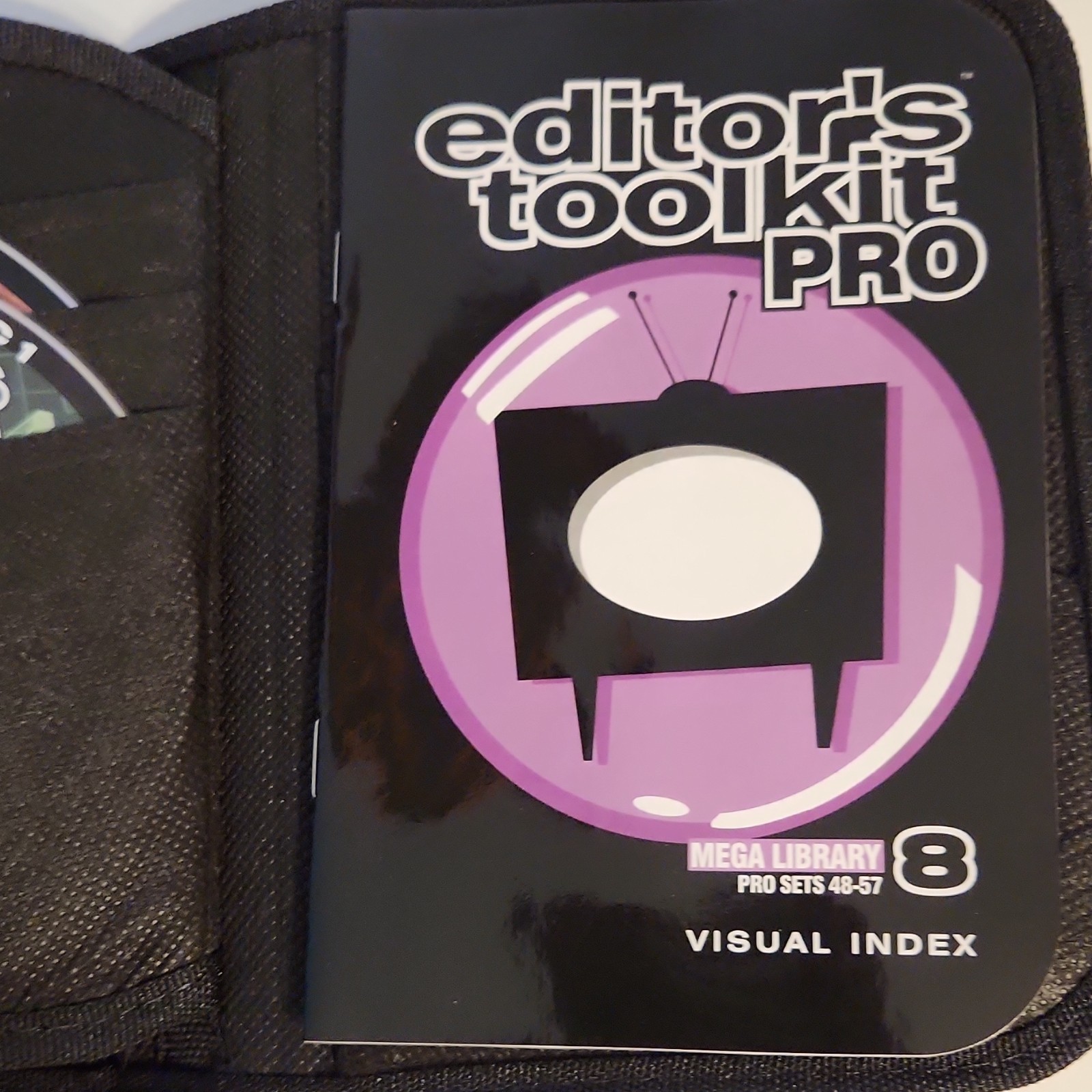 Editor's Toolkit Pro Mega Library 8 Pro Sets 48-57 CD Set w/ Visual Index Case