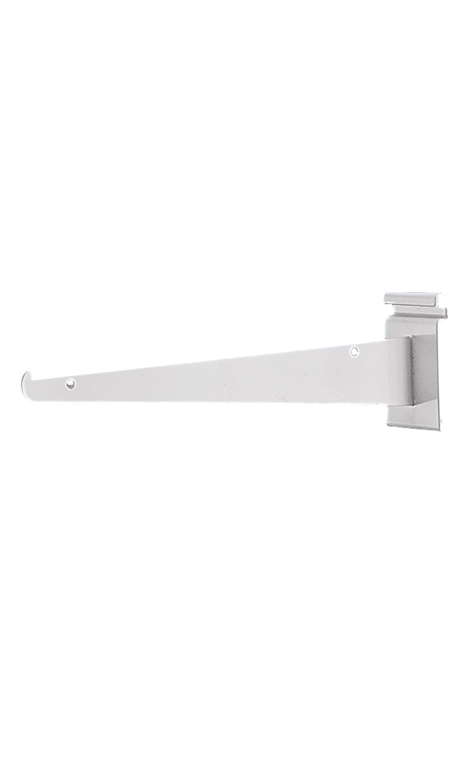 SSWBasics 14 inch White Metal Shelf Bracket for Wire Grid - Pack of 5- White