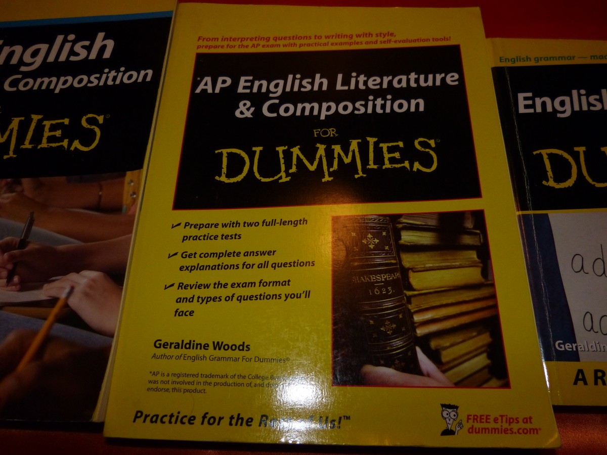 3 PACK ENGLISH GRAMMAR BOOKS SALE For Dummies Literature Language Book FreshSpun