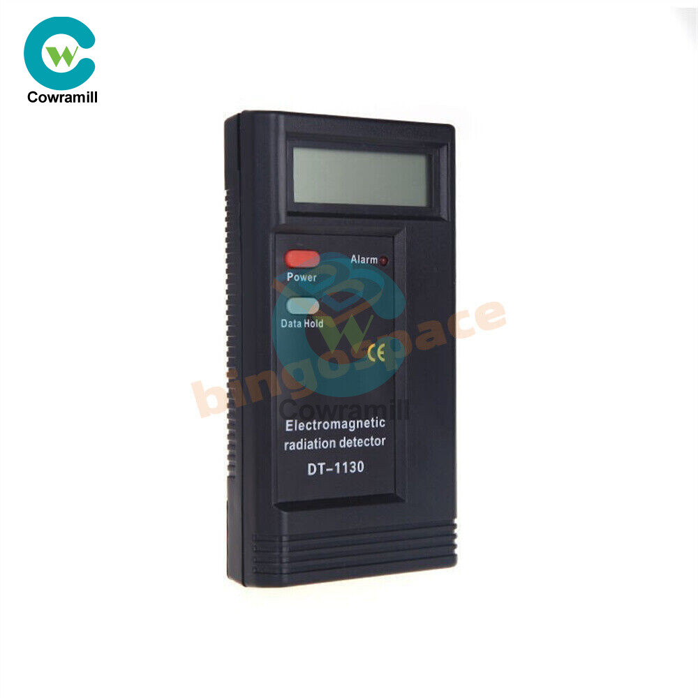 Digital EMF meter Electromagnetic Radiation Measuring Device audio led alarm