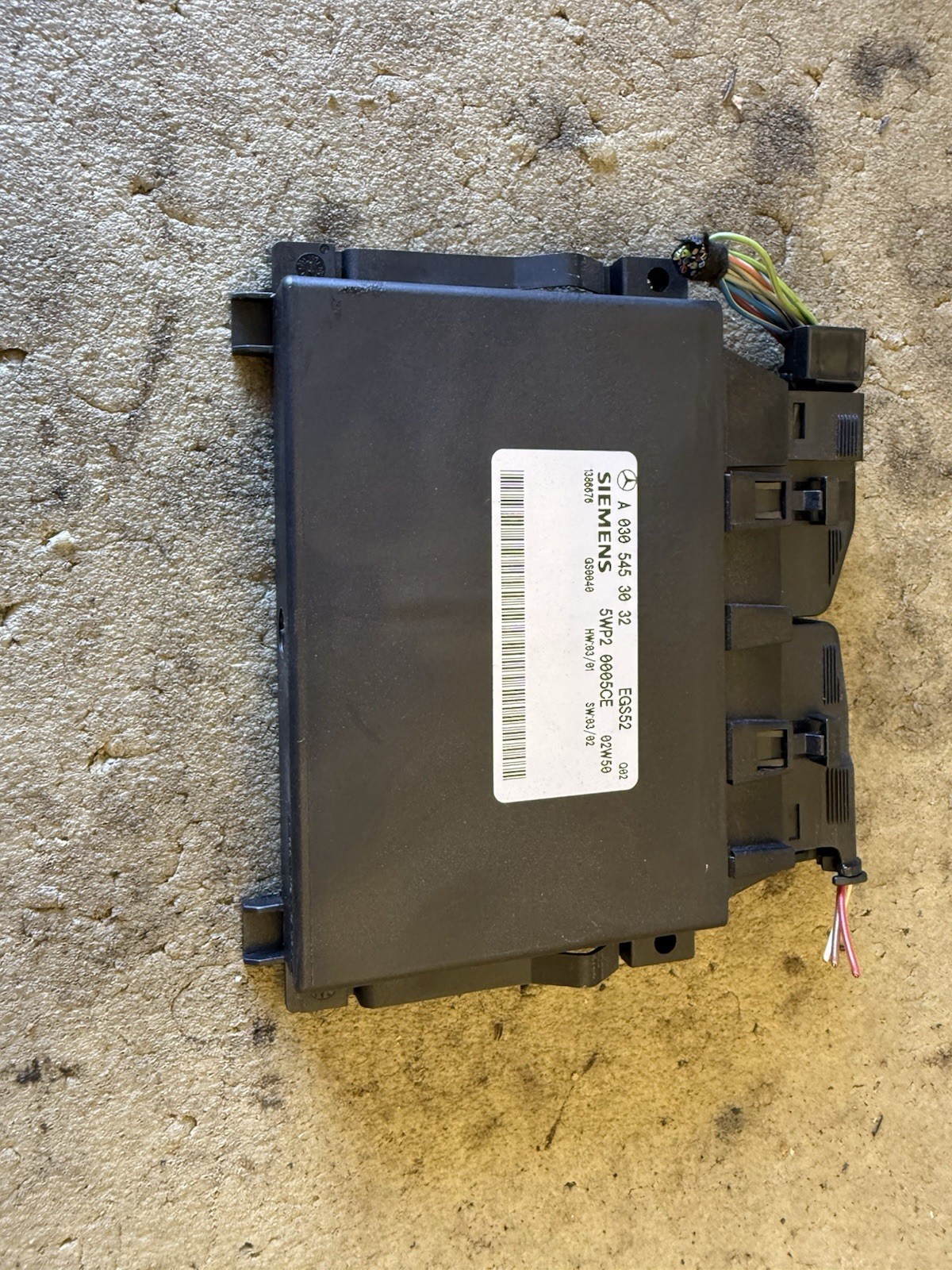 Mercedes Benz S C Class TCM TCU Transmission Control Module Unit A0305453032 Oem