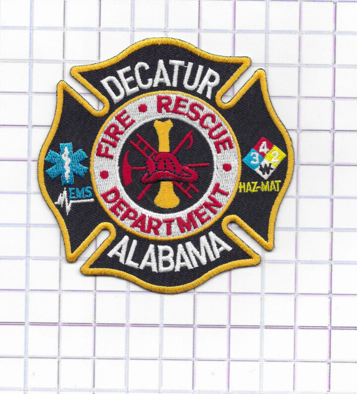 Fire Patch - Decatur Alabama Fire Rescue EMS  HAZMAT