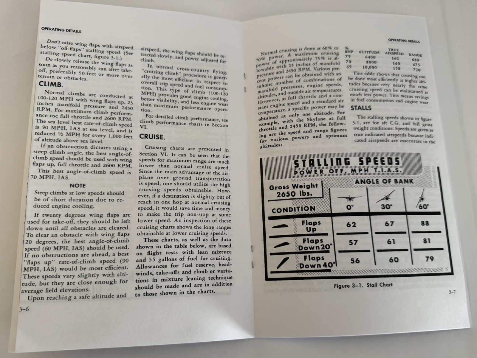 Cessna 182D Skylane 1961 Owner's Manual Copy