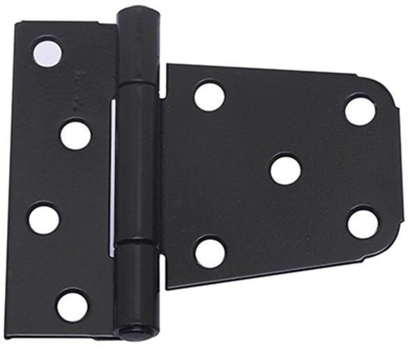 National Hardware 3.5 in. L Black Steel Extra Heavy Gate Hinge 2 pk (Pack of 5)