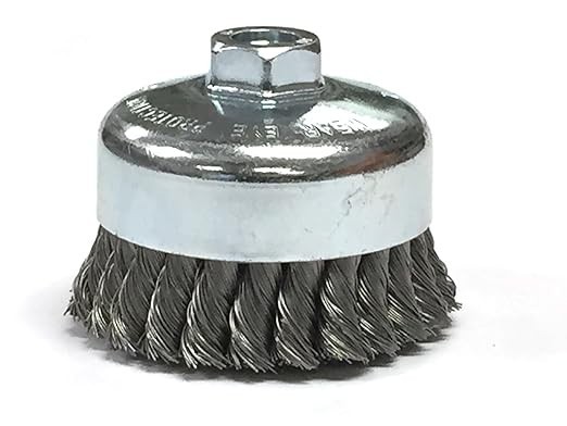 Stainless Wire Brush Knot Wheel Surface Prep Weld Cleaning Tool