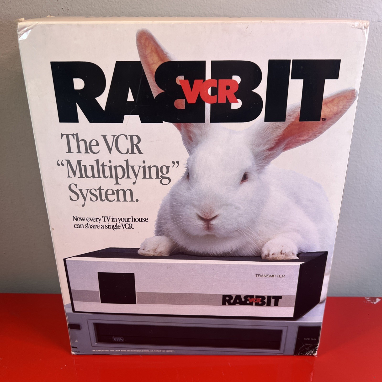 Vintage VCR Rabbit Multiplying System Audio Video Transmitter