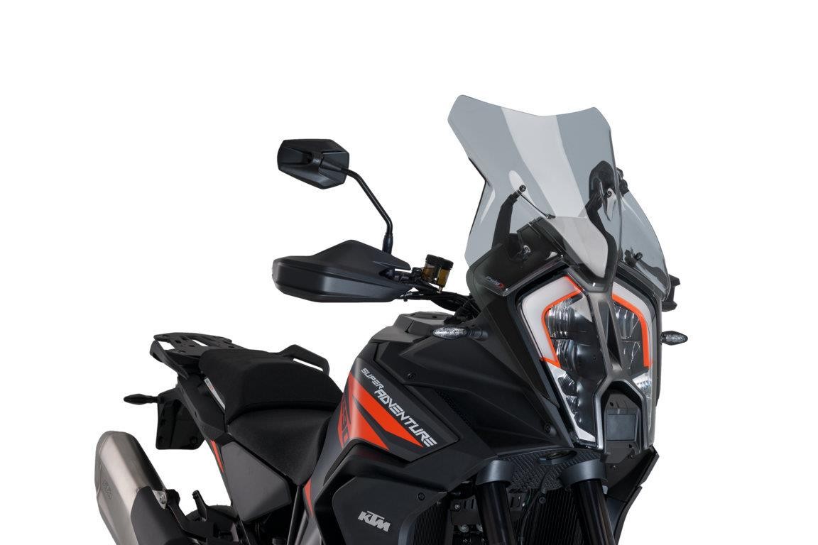 KTM 1290 Super Adventure S R Touring Screen 44cm 2021-2024 Puig Light Smoke