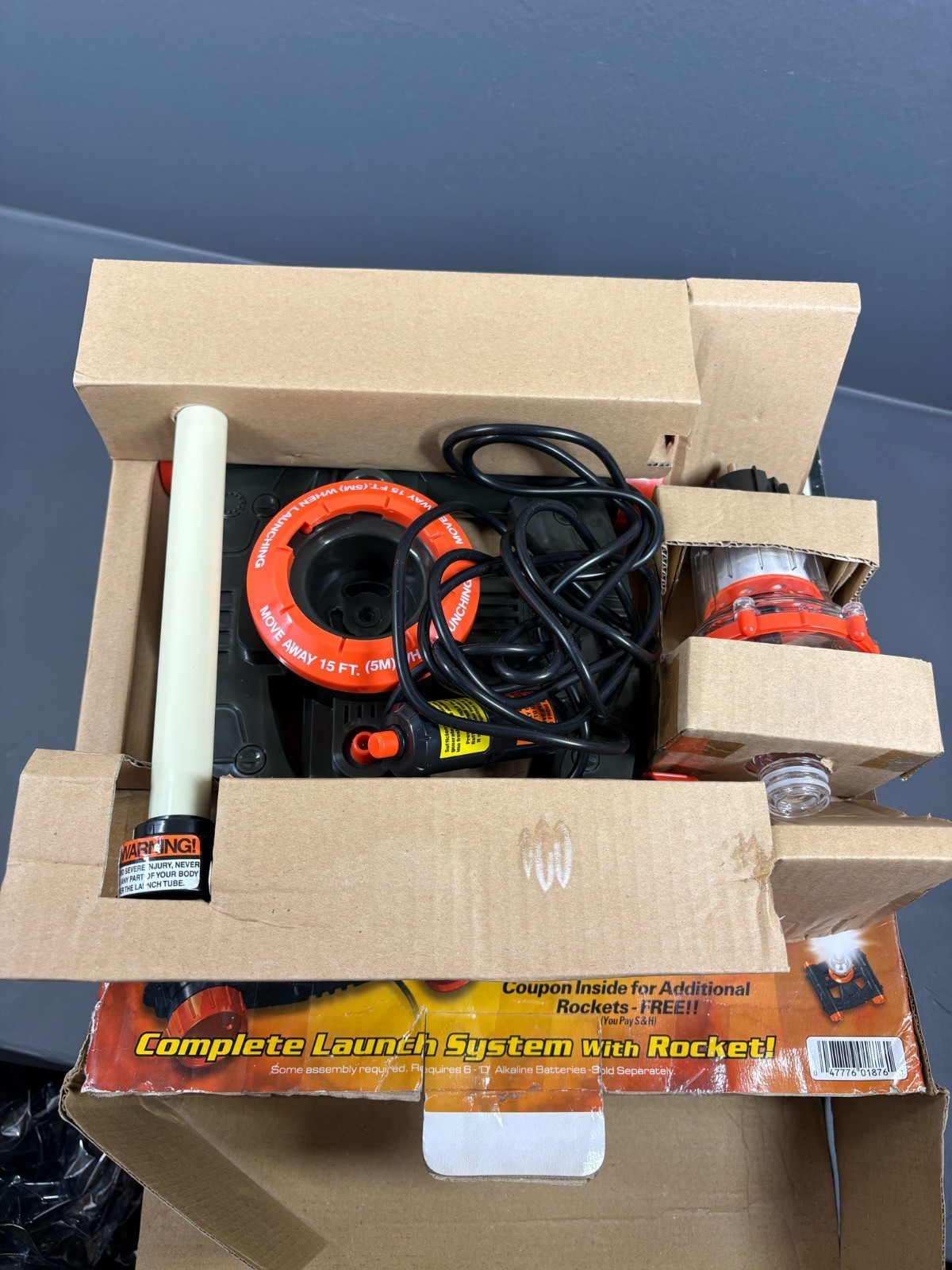 Estes Hydrogen Rocket Launch System EST 1876 Complete In Box STEM Science Kit