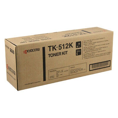 Genuine Kyocera TK512K Black Toner - NEW SEALED
