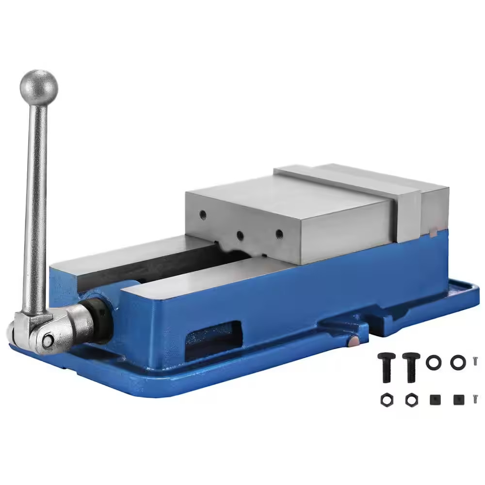 Drill Press Vise 6 In. Precision Milling Vice Drilling Machine Bench Clamp Clamp