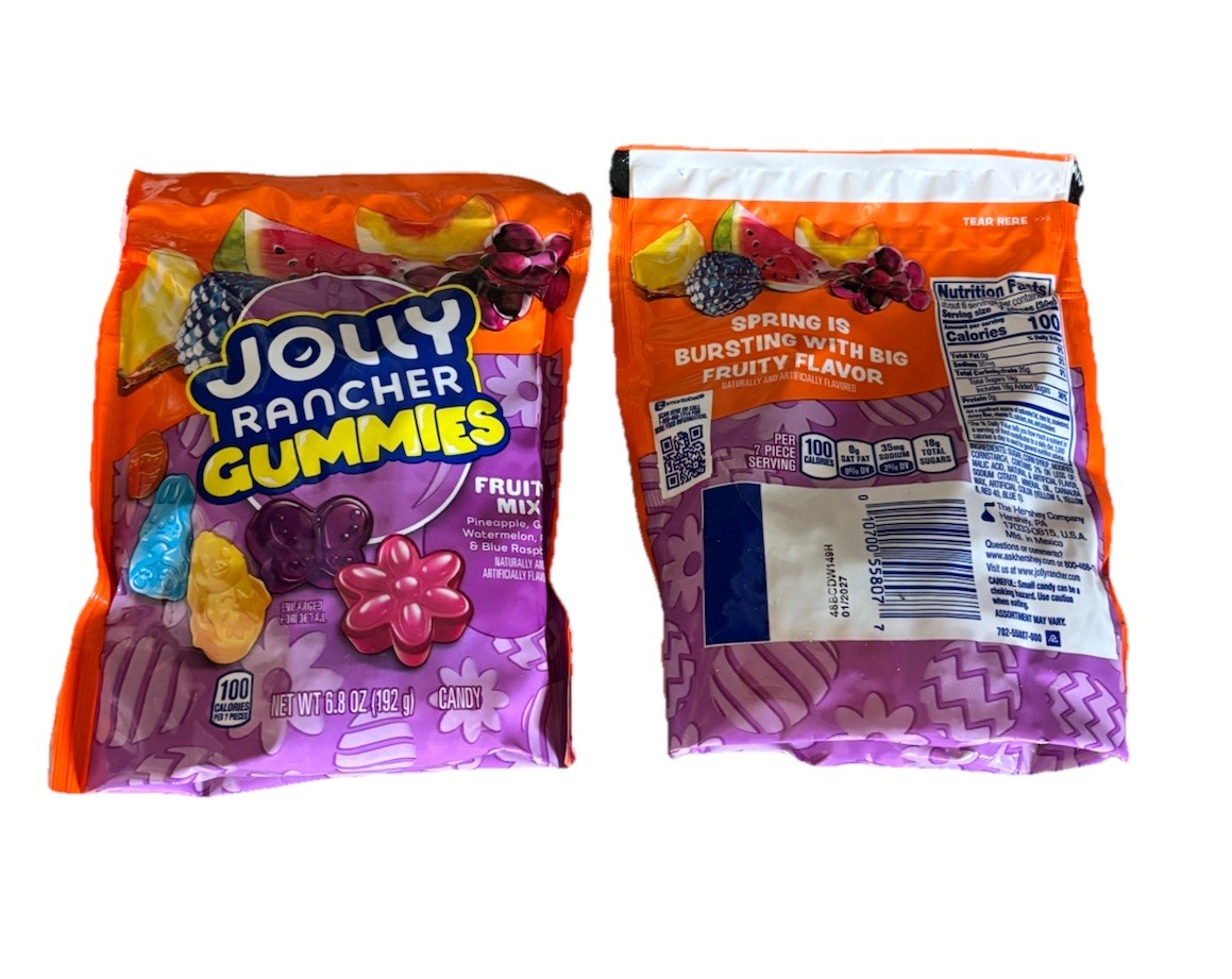JOLLY RANCHER Gummies Fruity Mix Flavor, 6.8 oz, Lot of 2