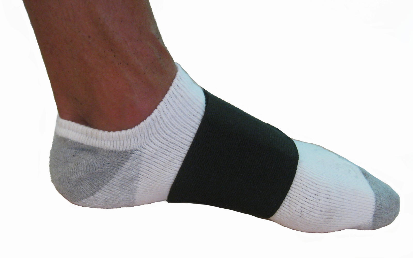 FlexaMed Adjustable Arch Bandages with PORON Cushion (Pair)