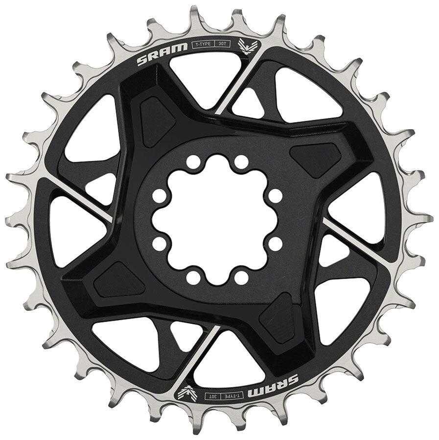 SRAM X0 Eagle T-Type Direct Mount Chainring - 30t, 12-Speed, 8-Bolt Direct