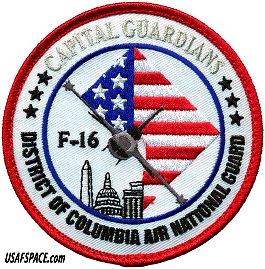 USAF 121ST FIGHTER SQ -121 FS- F-16 CAPITAL GUARDIANS -Andrews AFB- VEL PATCH