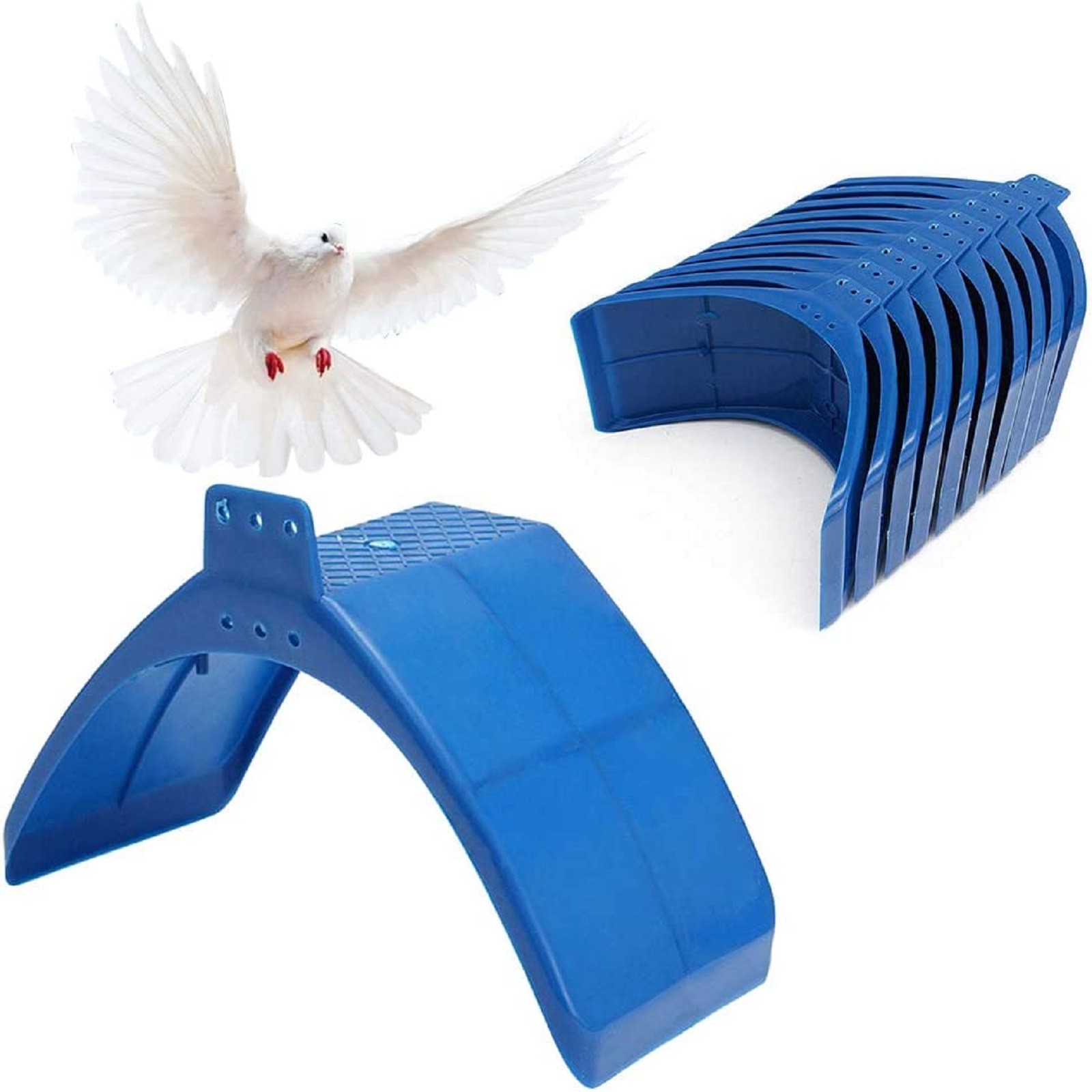 10-20pcs Pigeon Perch Rest Stand - Dove Roost Frame Grill Bird Supplies for Loft