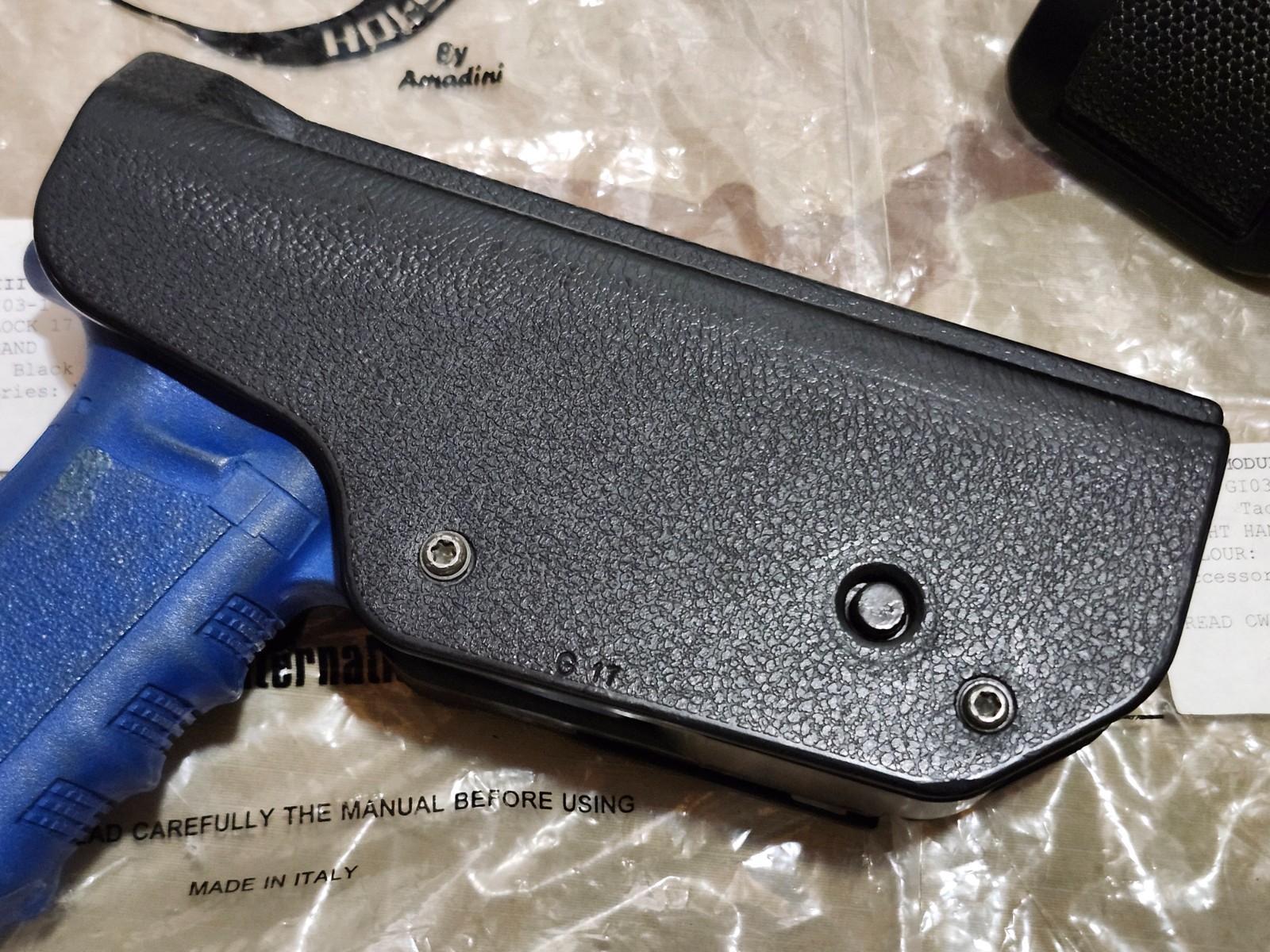Amadini Ghost III Modular Holster Set for Glock 17/22 5 pieces READ DESCRIPTION!