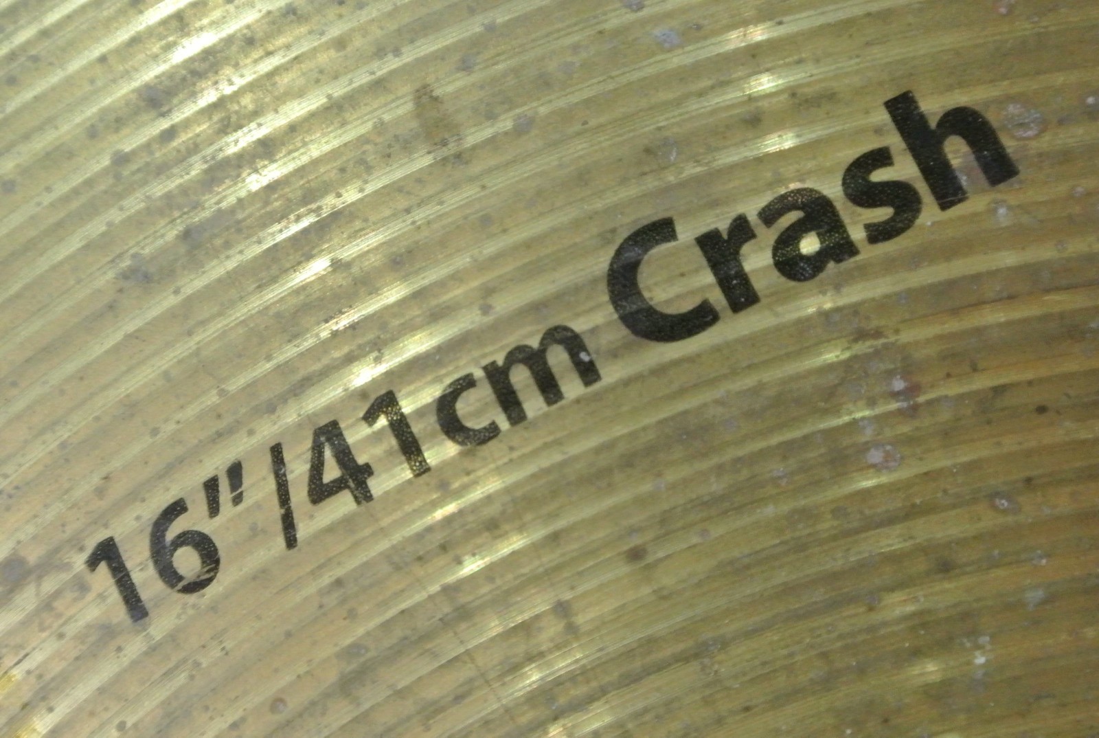 PULSE 16” CRASH CYMBAL for YOUR DRUM SET! LOT L805
