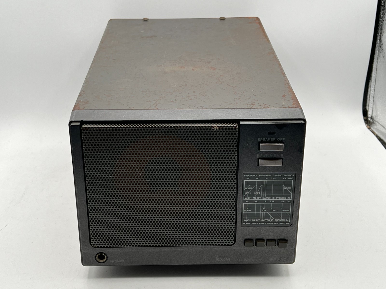 ICOM SP-20 External Speaker Ham Radio Japan - Untested
