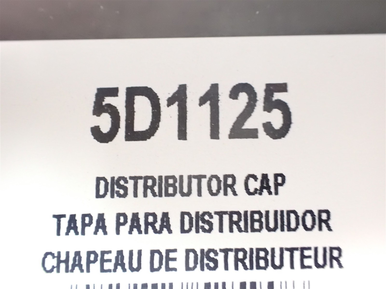 NEW WVE 5D1125 Distributor Cap (SS47)