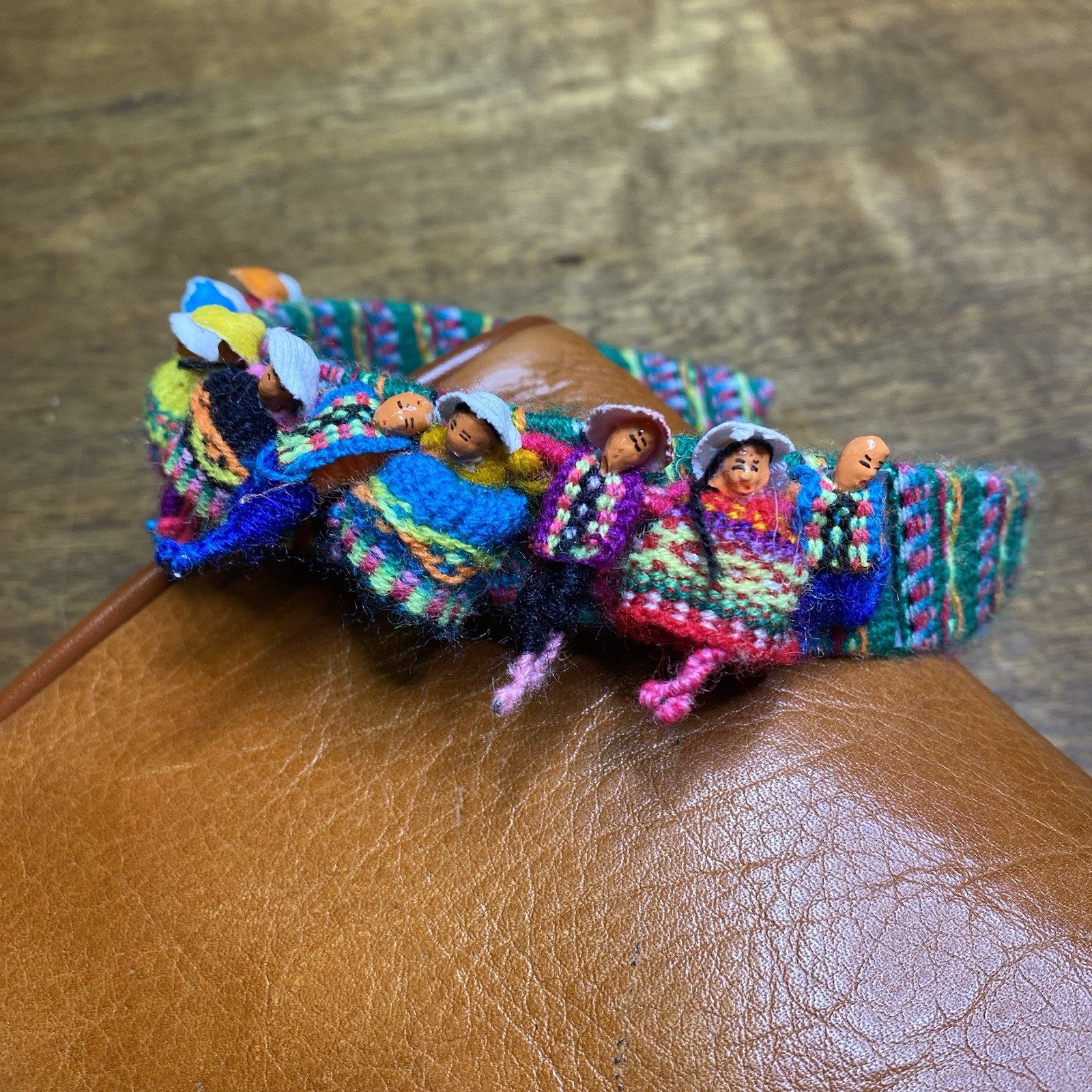 Peruvian Headband Handmade Hair Accessory Peru South American People Textile