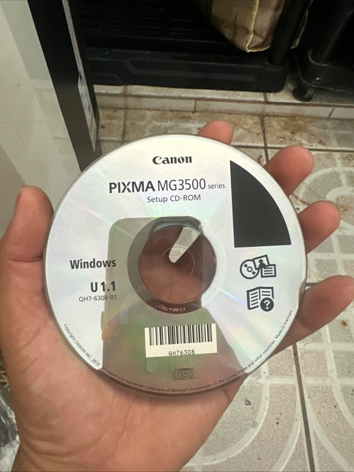canon pixma mg3500 setup cd-rom