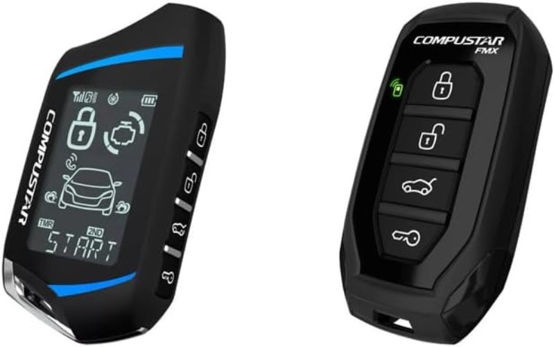 All-in-One Remote Start & Alarm, 3000ft Range
