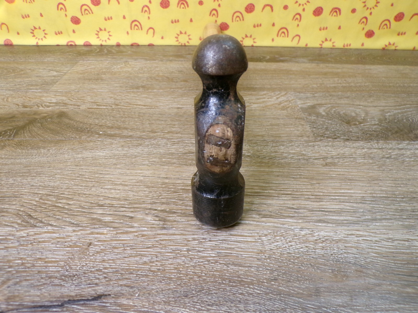 Ball Peen Hammer Wood Handle 15.5" Long - Solid!