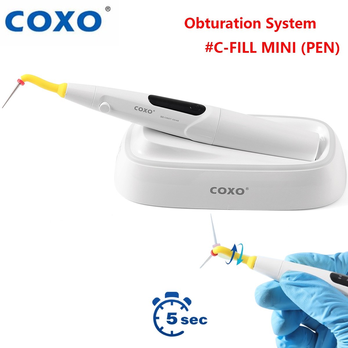 COXO Dental Cordless Endo Gutta Percha Obturation System C-FILL Mini Pen