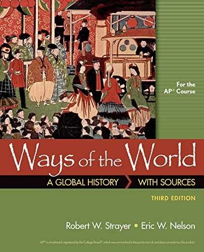 Ways of the World with - Hardcover, by Strayer Robert; Nelson - Very Good