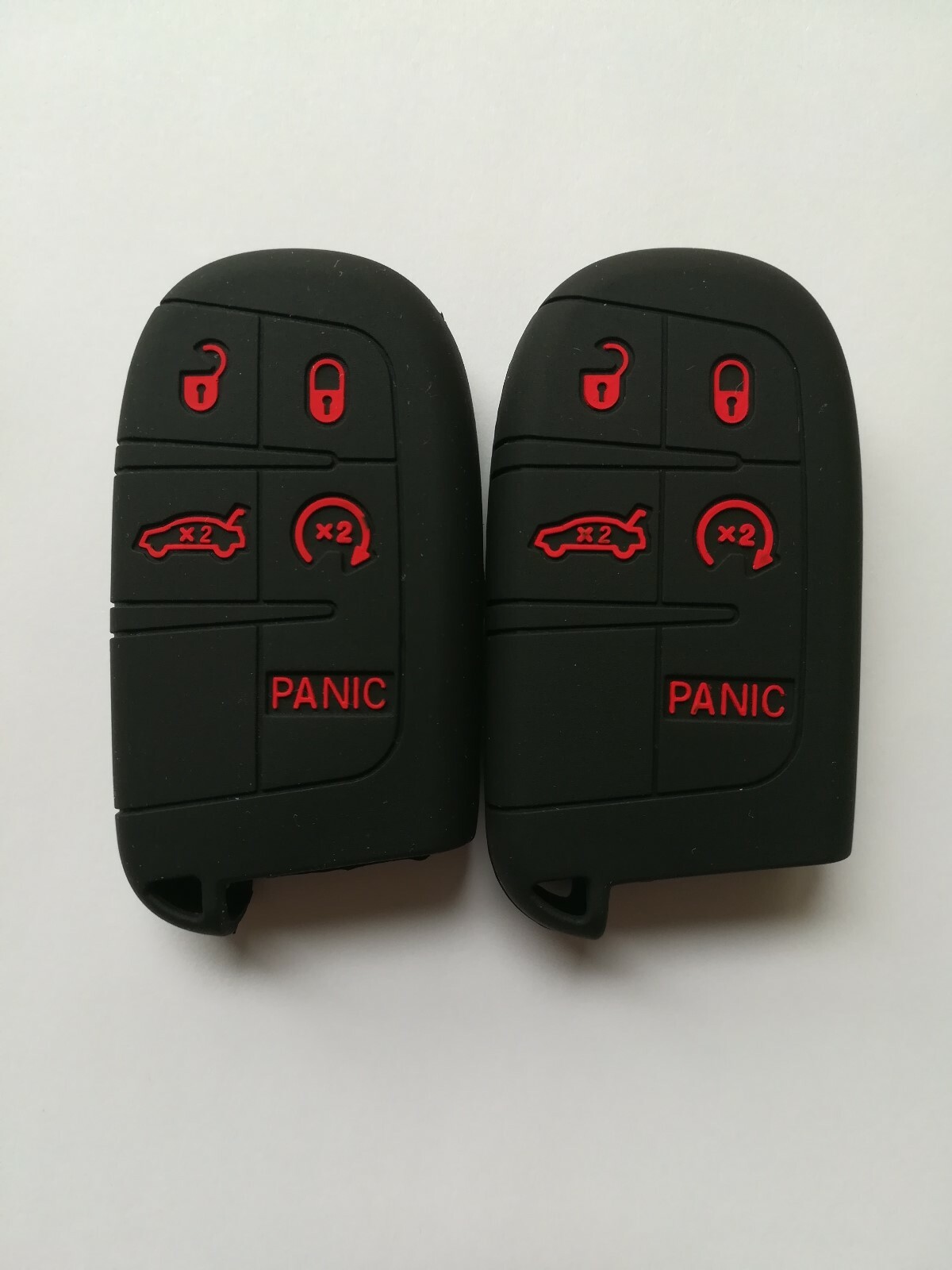 2pcs Remote Key Cover for 2011-2018 CHRYSLER 300 Jeep Grand Cherokee M3N40821302