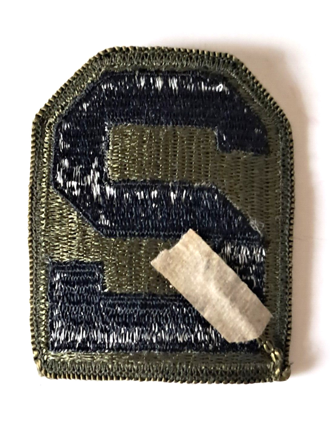 US Army 2nd Subdued Uniform Insignia Shoulder Patch 2.5" Inch Vintage