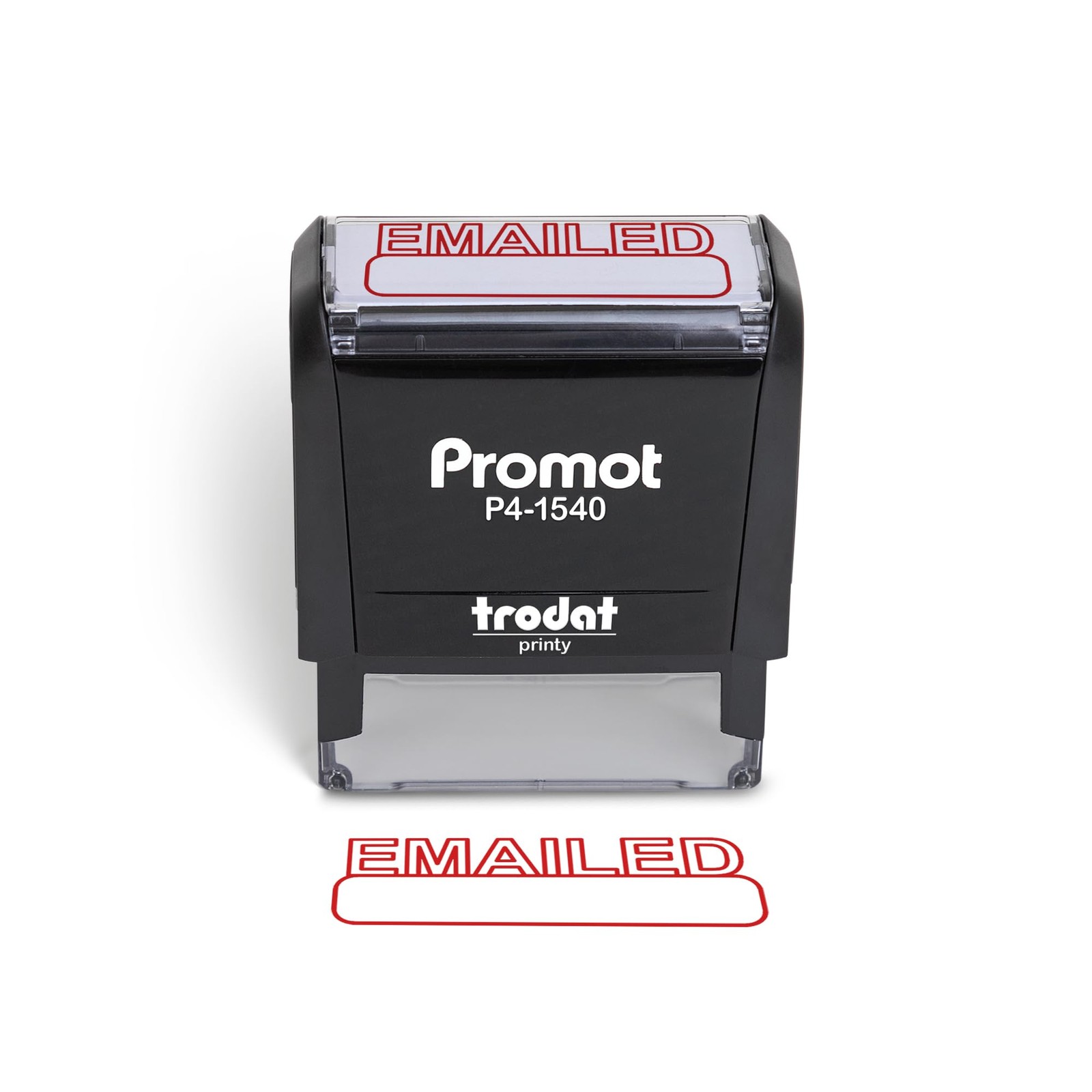 Emailed Self Inking Rubber Stamp - Refillable Stampers for Office - Business,...