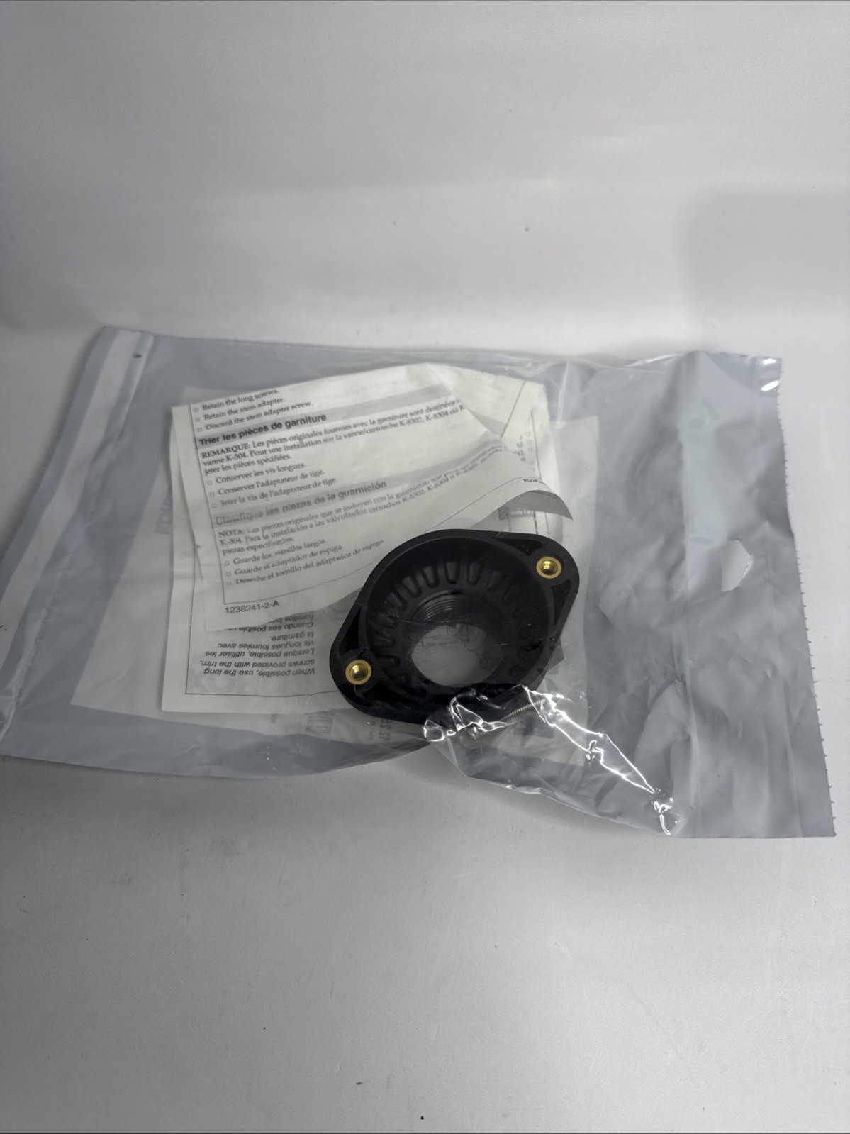 Genuine Kohler 1225240 Replacement Part Adapter Kit