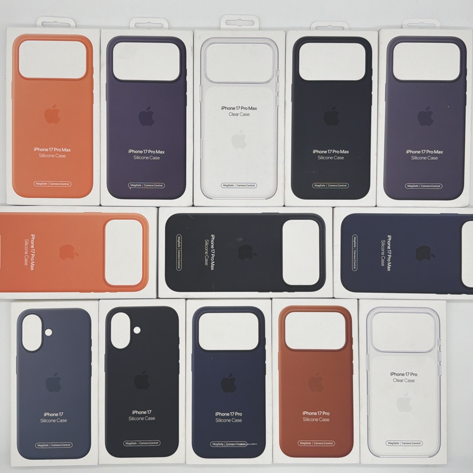 FOR  HOT APPLE IPHONE 17 / 17 PRO / 17 PRO MAX SILICONE MAGSAFE CASE