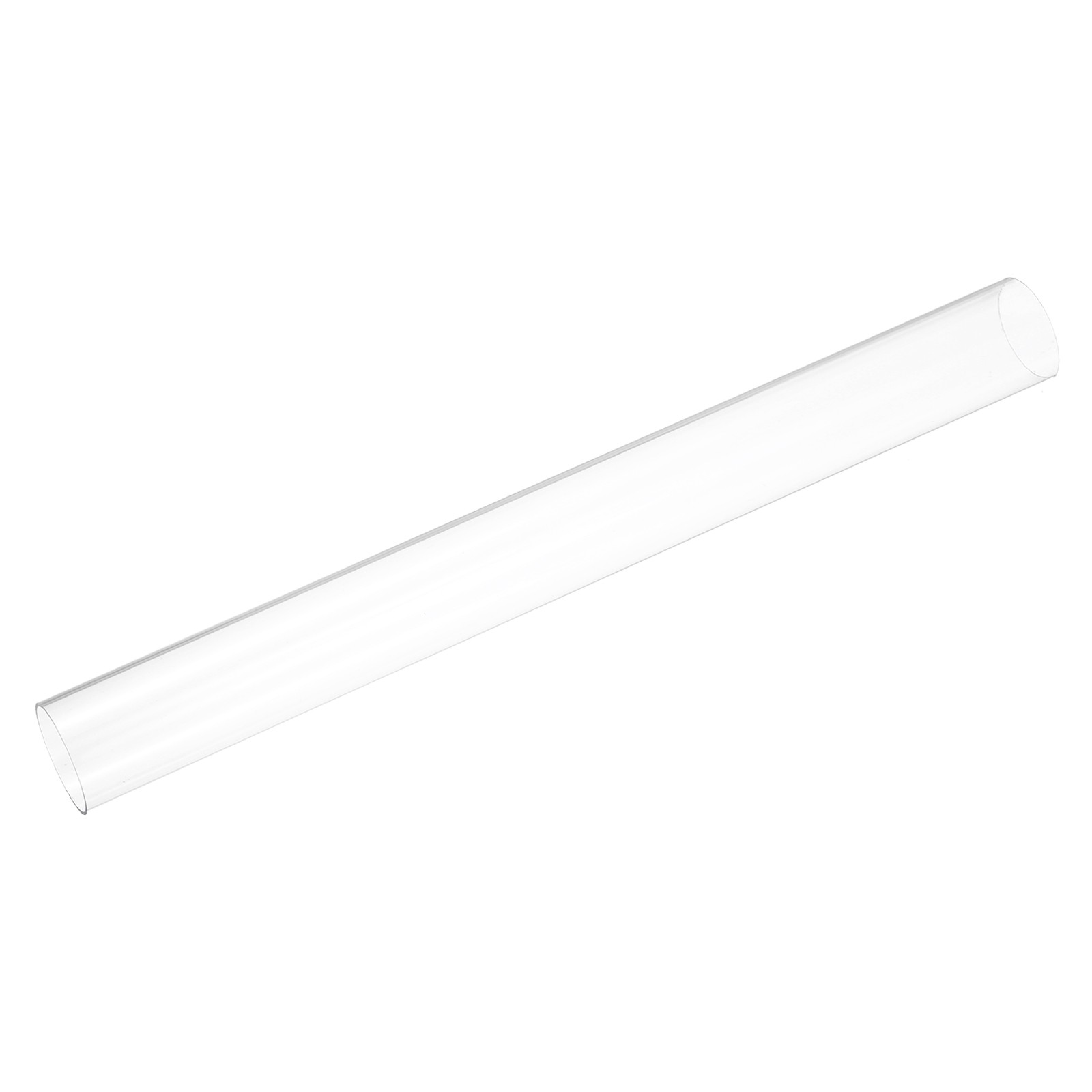 2pcs Clear Rigid Tubing 30mm ID 32mm OD x 1Ft(305mm) Round Plastic PC Tube