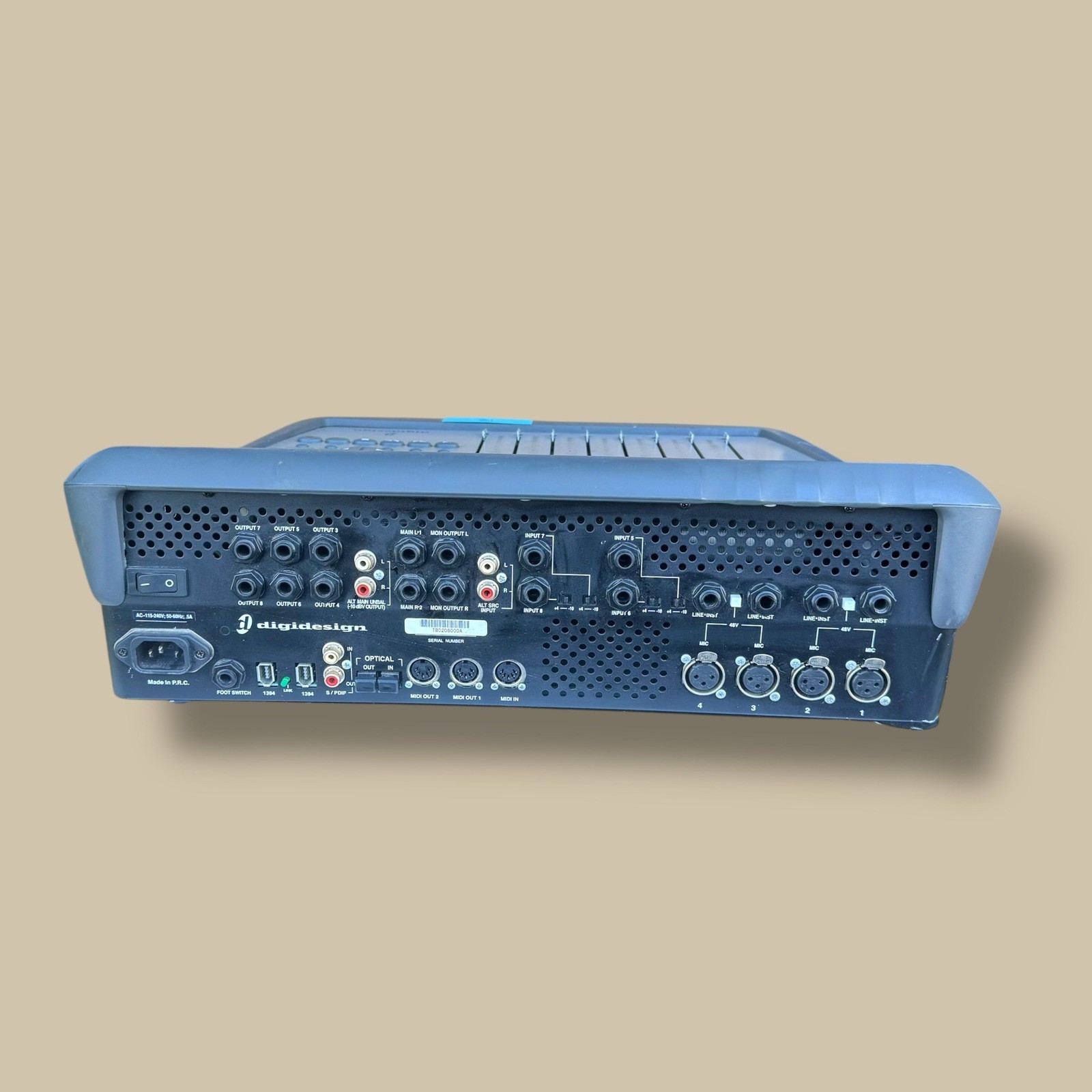 Digidesign 002 MX002 Tested in Demo Only Missing Knobs