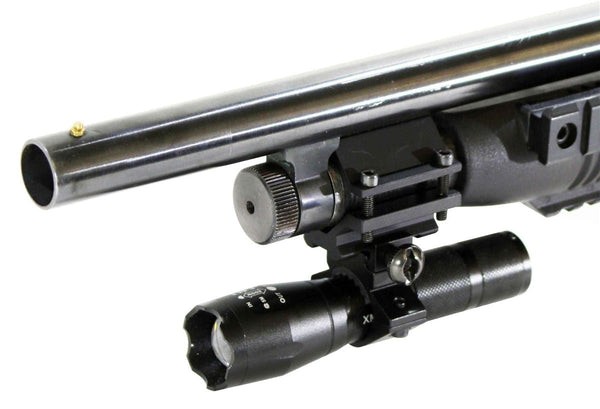TRINITY 1200 Lumen Flashlight with Mount for Mossberg 500 Rechargeable LED