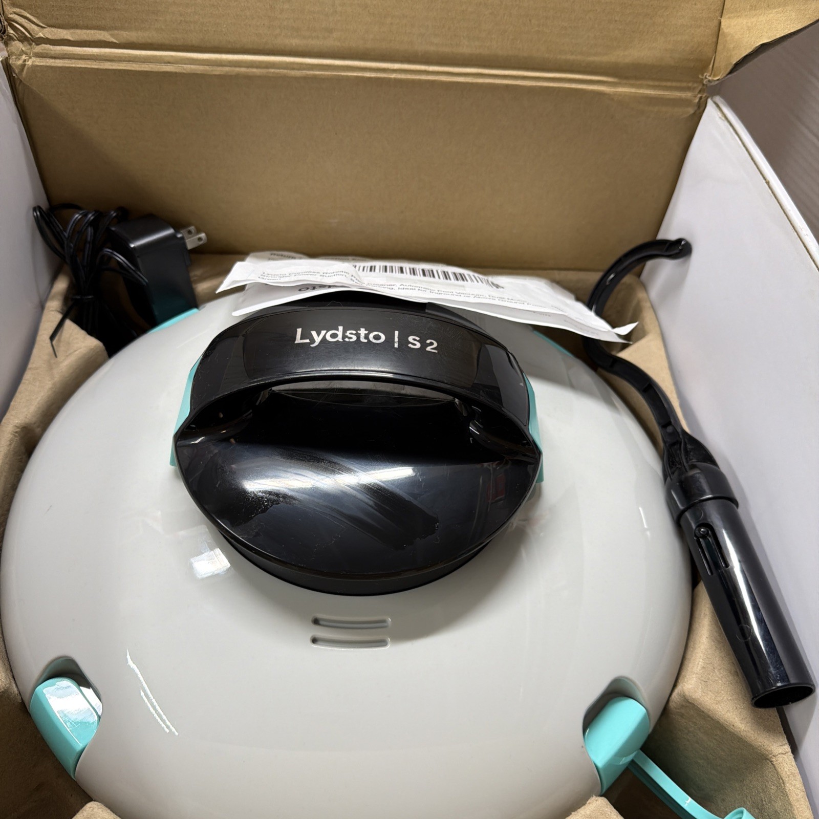 LYDSTO Cordless Robotic Pool Cleaner, Automatic Pool Vacuum, Dual-Motor