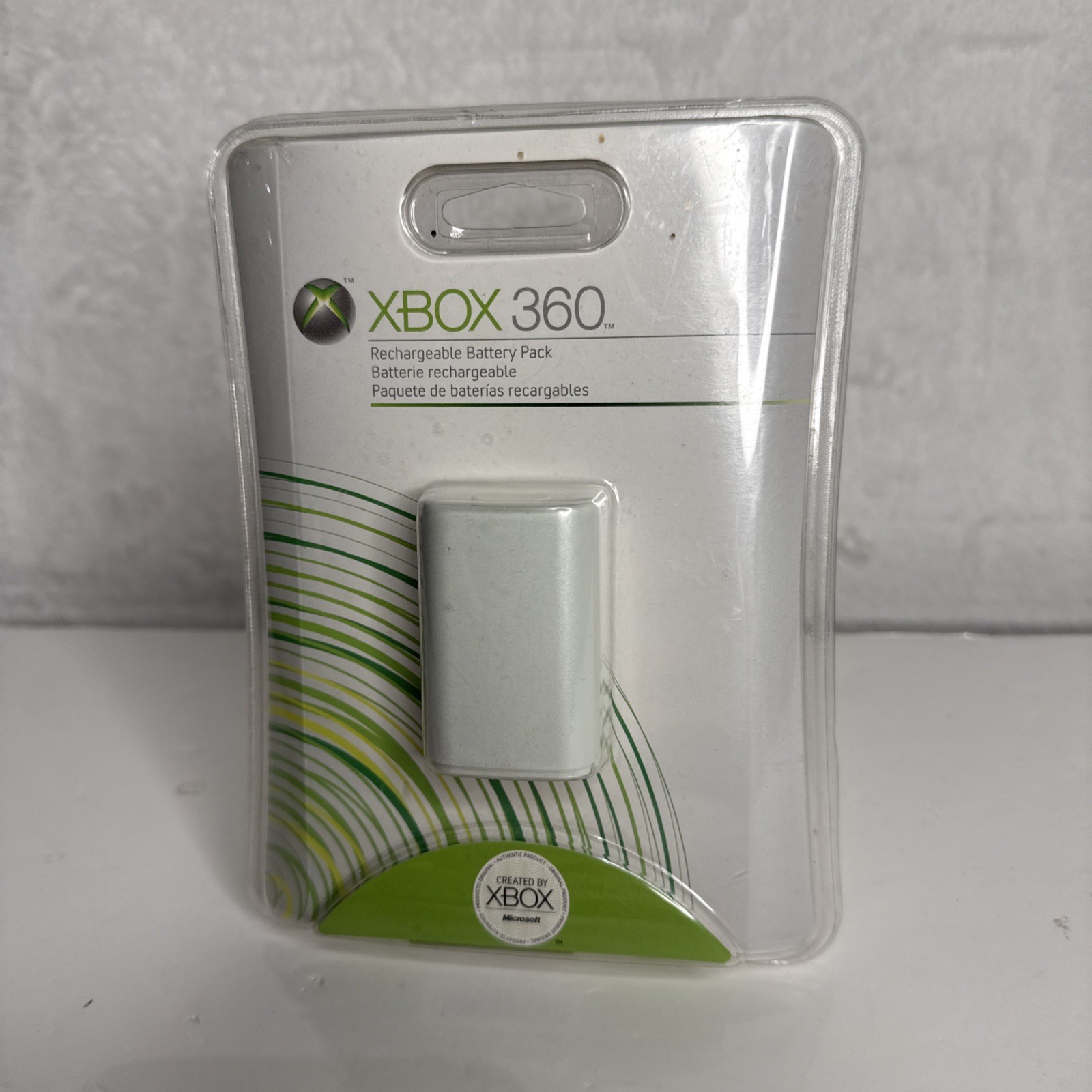 Microsoft Xbox 360 Rechargeable Battery Pack White Genuine