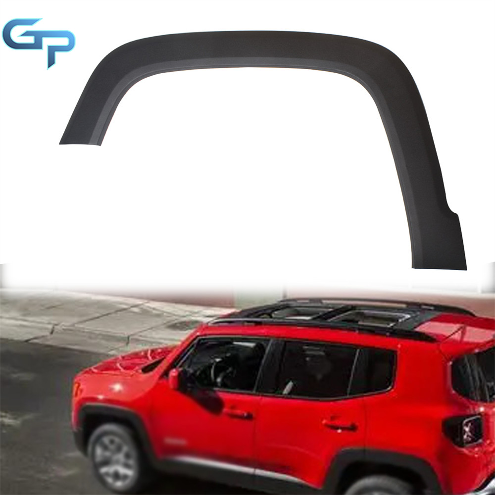 Front Left Fender Flares For Jeep Renegade 2015-2023 Painted  Driver Side Black