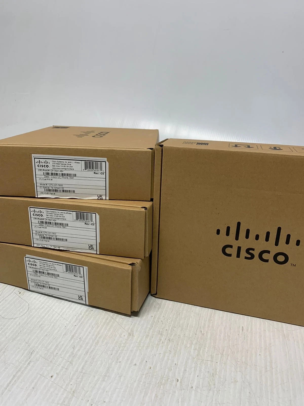 Cisco 7841 IP Phones CP-7841-K9 Lot 4 OPEN BOX