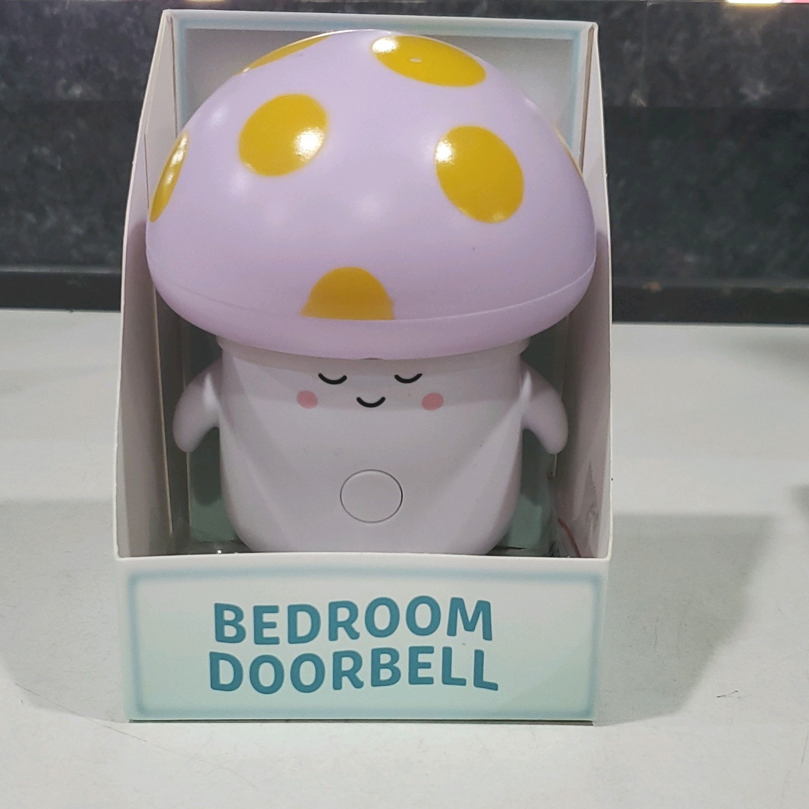 Bedroom Doorbell Mushroom Design Battery Operated  Mounting Hardware Target New