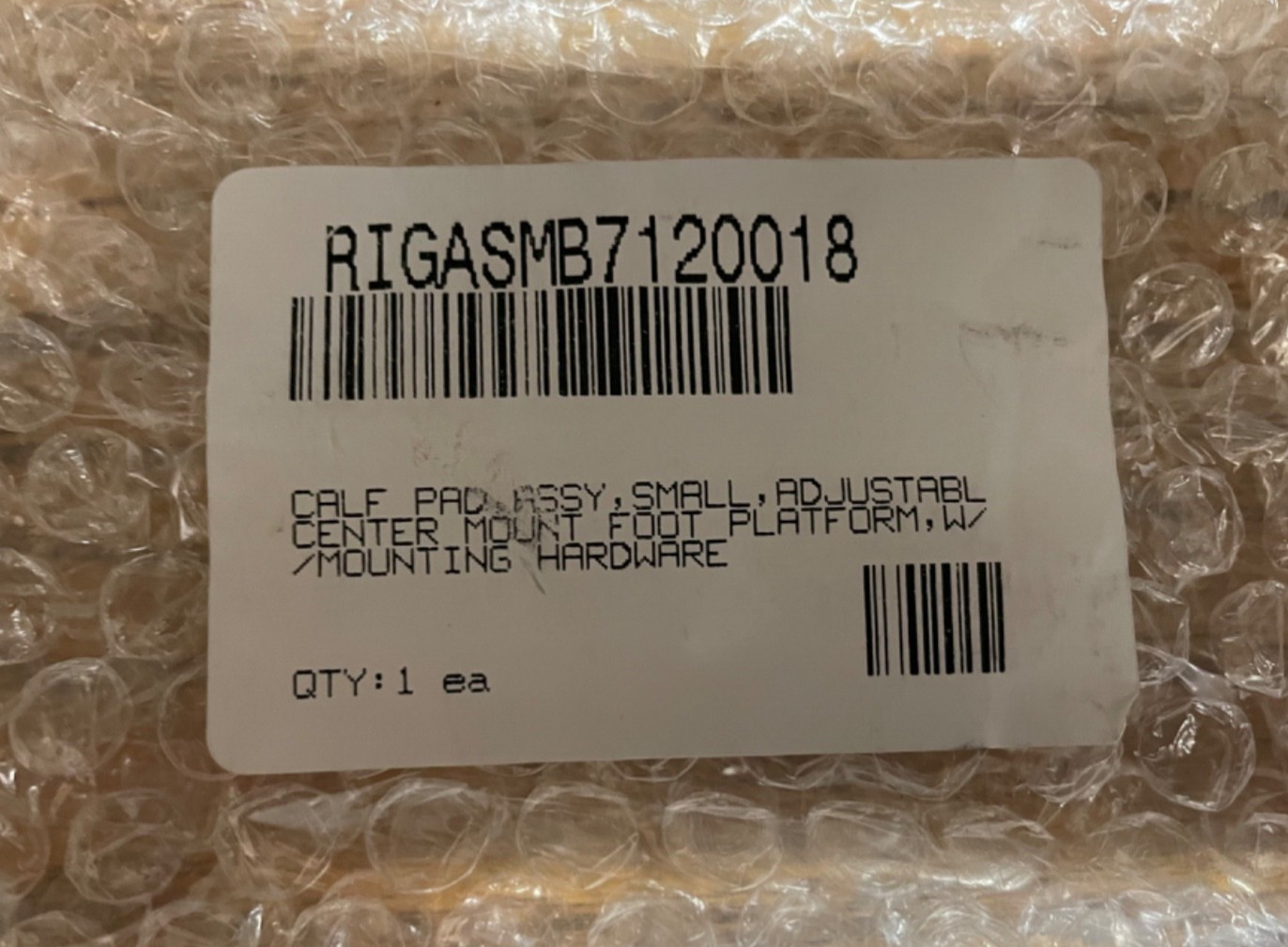 Left/Right Calf Pad 6.5" for Quantum Power Wheelchairs Pride Mobility - NEW !