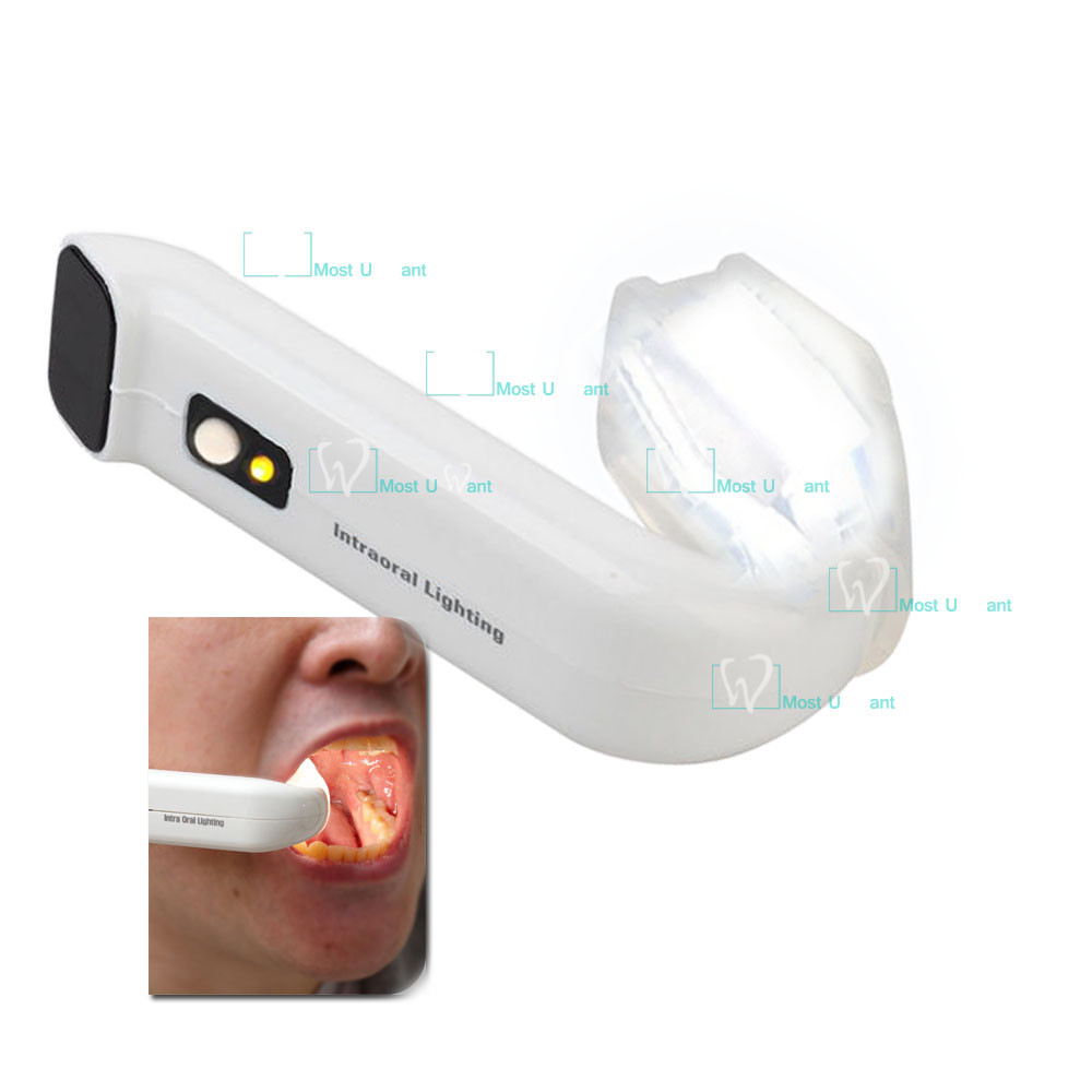 Dental Wireless Chargeable Intro Oral LED Lamp Bite Lamp Suction US Stock Light